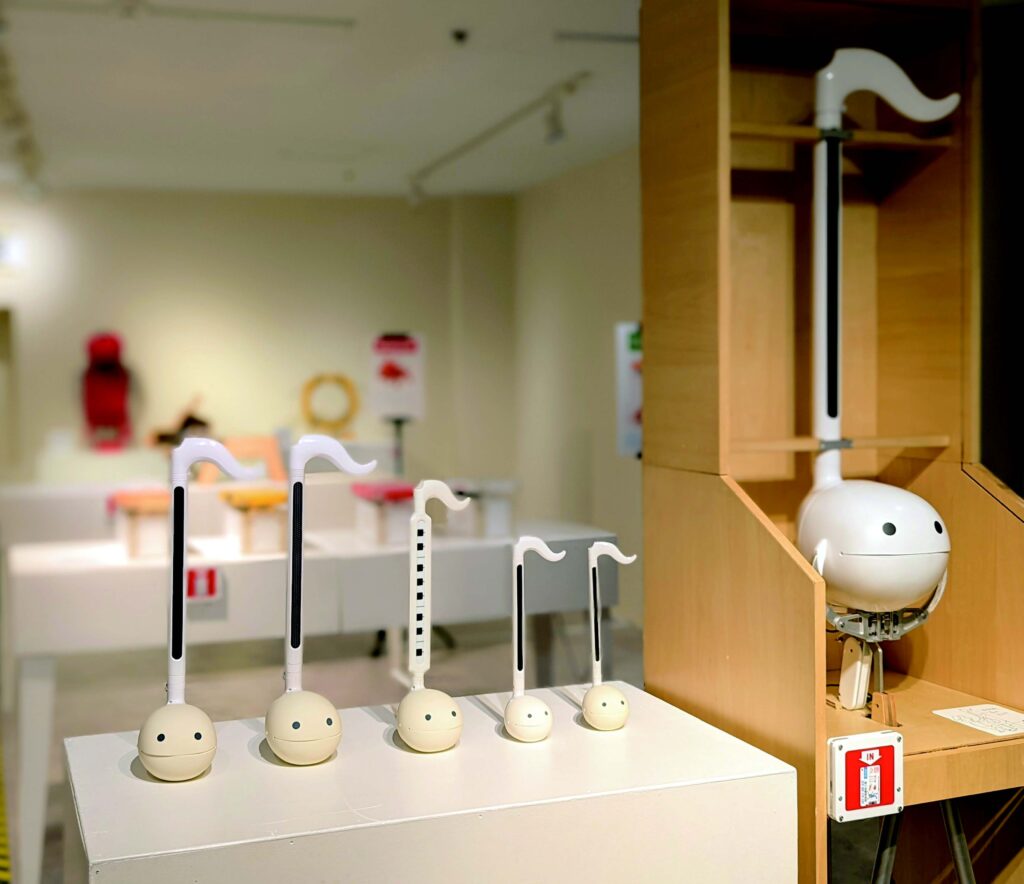 オタマトーンの展示風景